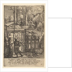 Jesus on the Mount of Olives, 1625-77 by Wenceslaus Hollar