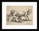 Romulus and Remus, 1652 by Wenceslaus Hollar