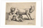 Romulus and Remus, 1652 by Wenceslaus Hollar
