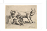 Romulus and Remus, 1652 by Wenceslaus Hollar