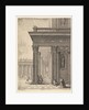 Temple courtyard with figures, after David Teniers the Elder, 1625-77 by Wenceslaus Hollar