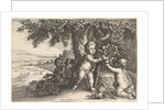 The River God and the Boys, 1625-77 by Wenceslaus Hollar
