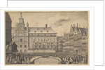 Proclamation of the treaty of Munster, 1648 by Wenceslaus Hollar