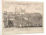 The true maner [manner] of the execution of Thomas Earle of Strafford, 1641 by Wenceslaus Hollar
