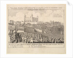 The true maner [manner] of the execution of Thomas Earle of Strafford, 1641 by Wenceslaus Hollar