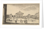 Piazza in Covent Garden, ca. 1647 by Wenceslaus Hollar