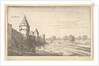 Zu Düren, 1664 by Wenceslaus Hollar