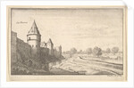 Zu Düren, 1664 by Wenceslaus Hollar