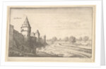 Zu Düren, 1664 by Wenceslaus Hollar