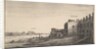 A view of Lambeth Palace from the river at Whitehall Stairs, 1625-77 by Wenceslaus Hollar