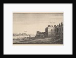 A view of Lambeth Palace from the river at Whitehall Stairs, 1625-77 by Wenceslaus Hollar