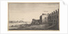 A view of Lambeth Palace from the river at Whitehall Stairs, 1625-77 by Wenceslaus Hollar