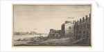 A view of Lambeth Palace from the river at Whitehall Stairs, 1625-77 by Wenceslaus Hollar
