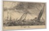 Zuyder Zee, 1635 by Wenceslaus Hollar