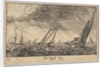 Zuyder Zee, 1635 by Wenceslaus Hollar