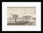 Richmond Palace, 1638 by Wenceslaus Hollar