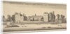 Palatium Archiepiscopi Cantuariensis propae Londinum vulgo Lambeth Hous by Wenceslaus Hollar