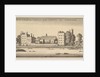 Palatium Archiepiscopi Cantuariensis propae Londinum vulgo Lambeth Hous by Wenceslaus Hollar