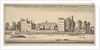 Palatium Archiepiscopi Cantuariensis propae Londinum vulgo Lambeth Hous by Wenceslaus Hollar