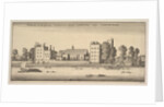 Palatium Archiepiscopi Cantuariensis propae Londinum vulgo Lambeth Hous by Wenceslaus Hollar
