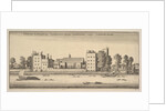 Palatium Archiepiscopi Cantuariensis propae Londinum vulgo Lambeth Hous by Wenceslaus Hollar