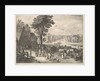 The Straight Canal, 1650 by Wenceslaus Hollar