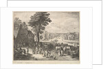 The Straight Canal, 1650 by Wenceslaus Hollar