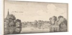 Views of countryside near Albury, Surrey, 1645 by Wenceslaus Hollar
