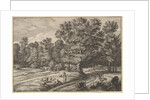 Shepherds in a Forest, 1648-50 by Wenceslaus Hollar