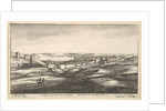 Prospect of ye lower part of Tangier, from the hill West of White-hall, 1669-73 by Wenceslaus Hollar