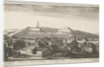 Prospect of the inner part of Tangier, with the upper Castle, from South-East, 1669-73 by Wenceslaus Hollar