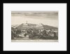 Prospect of the inner part of Tangier, with the upper Castle, from South-East, 1669-73 by Wenceslaus Hollar