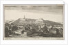 Prospect of the inner part of Tangier, with the upper Castle, from South-East, 1669-73 by Wenceslaus Hollar