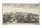 Prospect of the inner part of Tangier, with the upper Castle, from South-East, 1669-73 by Wenceslaus Hollar
