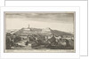 Prospect of the inner part of Tangier, with the upper Castle, from South-East, 1669-73 by Wenceslaus Hollar