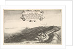 Prospect of ye North side of Tangier regarding the mayne Sea from the hill as you come …, by 1673 by Wenceslaus Hollar