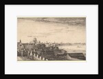 London from Arundel House, 1643 by Wenceslaus Hollar