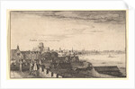 London from Arundel House, 1643 by Wenceslaus Hollar