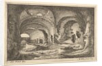 Roman remains at Tivoli, 1673 by Wenceslaus Hollar