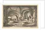 Roman remains at Tivoli, 1673 by Wenceslaus Hollar
