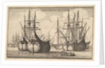 Naues Mercantoriæ Hollandicæ, vulgo VLIETEN, 1647 by Wenceslaus Hollar