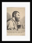 Pietro Aretino, 1649 by Wenceslaus Hollar