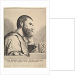 Pietro Aretino, 1649 by Wenceslaus Hollar