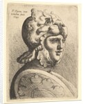 Helmeted Head, 1645 by Wenceslaus Hollar