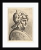 Helmeted Head, 1645 by Wenceslaus Hollar
