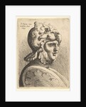 Helmeted Head, 1645 by Wenceslaus Hollar