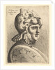 Helmeted Head, 1645 by Wenceslaus Hollar