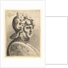 Helmeted Head, 1645 by Wenceslaus Hollar