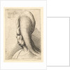 Bust of a deformed old woman with one tooth, facing left, 1665 by Wenceslaus Hollar