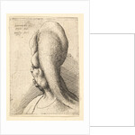 Bust of a deformed old woman with one tooth, facing left, 1665 by Wenceslaus Hollar